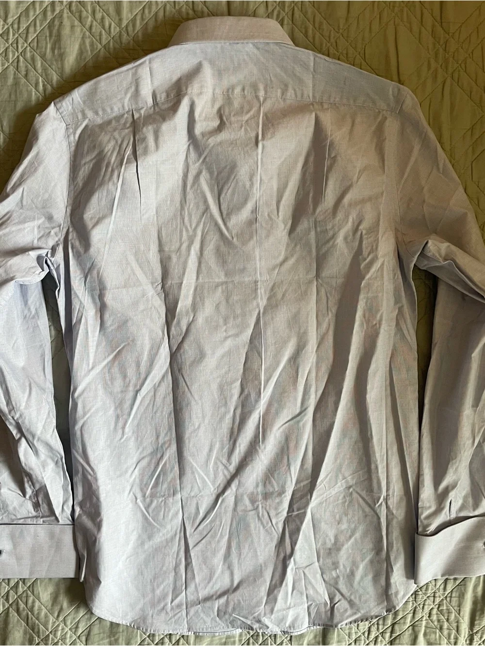 J. CREW Ludlow Premium fine cotton french cuff dress shirt Blue 15/34 NWD $148